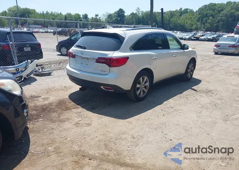 2014 Acura Mdx Advance Pkg W/Entertainment Pkg from USA, damaged, VIN 5FRYD4H81EB043777